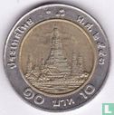 Thailand 10 baht 2000 (BE2543) - Afbeelding 1