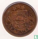 Letland 5 santimi 1922 (zonder muntteken) - Afbeelding 2