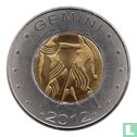 Somaliland 10 shillings 2012 (bimetaal) "Gemini" - Afbeelding 1