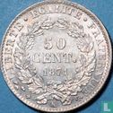 Frankreich 50 Centime 1871 (K) - Bild 1