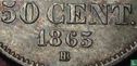 Frankrijk 50 centimes 1865 (BB) - Afbeelding 3