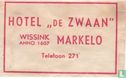Hotel "De Zwaan" - Afbeelding 1