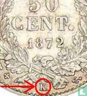 Frankrijk 50 centimes 1872 (K) - Afbeelding 3
