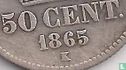 Frankrijk 50 centimes 1865 (K) - Afbeelding 3