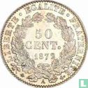 Frankrijk 50 centimes 1872 (A) - Afbeelding 1