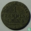 Pruisen 1 pfenning 1838 (A) - Afbeelding 1