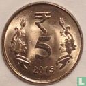 India 5 rupee 2015 (Calcutta) - Afbeelding 1