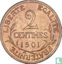 Frankrijk 2 centimes 1901 - Afbeelding 1