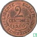 France 2 centimes 1900 - Image 1