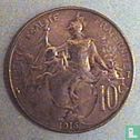 Frankrijk 10 centimes 1915 - Afbeelding 1
