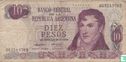 Argentinië 10 Pesos 1973 - Afbeelding 1