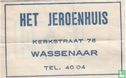 Het Jeroenhuis - Image 1