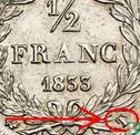 Frankrijk ½ franc 1833 (T) - Afbeelding 3