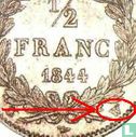 France ½ franc 1844 (W) - Image 3