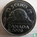 Canada 5 cents 2006 (staal bekleed met nikkel - zonder muntteken) - Afbeelding 1