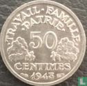 Frankrijk 50 centimes 1943 (B) - Afbeelding 1