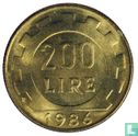 Italië 200 lire 1986 - Afbeelding 1