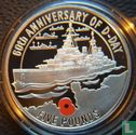 Alderney 5 pounds 2004 (PROOF - zilver) "60th anniversary D-Day landings" - Afbeelding 2
