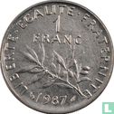 Frankreich 1 Franc 1987 - Bild 1