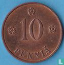 Finlande 10 penniä 1936 - Image 2