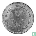 Somaliland 10 shillings 2012 "Dog" - Afbeelding 2