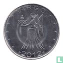 Somaliland 10 shillings 2012 (ijzer bekleed met roestvast staal) "Virgo" - Afbeelding 1