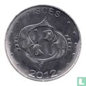 Somaliland 10 shillings 2012 (fer recouvert d'acier inoxydable) "Pisces" - Image 1