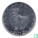 Somaliland 10 shillings 2012 (stainless steel clad iron) "Aries" - Image 1