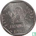 Frankrijk 2 francs 1986 - Afbeelding 1