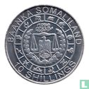Somaliland 10 shillings 2012 (fer recouvert d'acier inoxydable) "Libra" - Image 2