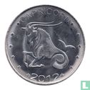 Somaliland 10 shillings 2012 (ijzer bekleed met roestvast staal) "Capricorn" - Afbeelding 1