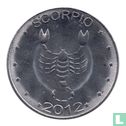 Somaliland 10 shillings 2012 (fer recouvert d'acier inoxydable) "Scorpio" - Image 1
