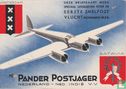 First express mail flight per Pander Postjager - Image 1
