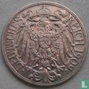 Duitse Rijk 25 pfennig 1909 (F) - Afbeelding 1