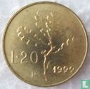 Italien 20 Lire 1999 - Bild 1