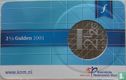 Netherlands 2½ gulden 2001 (coincard) "Last regular 2½ Gulden" - Image 2