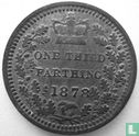 Verenigd Koninkrijk 1/3 farthing 1878 - Afbeelding 1