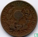 Colombia 5 centavos 1944 (met B) - Afbeelding 1