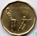 Argentinien 20 Peso 1977 "1978 Football World Cup in Argentina" - Bild 2