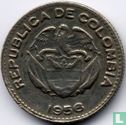 Colombie 10 centavos 1956 (sans marque d'atelier) - Image 1