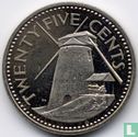 Barbados 25 cents 1973 (PROOF) - Image 2