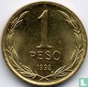 Chili 1 peso 1992 (type 1) - Afbeelding 1