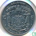 Belgium 10 francs 1971 (FRA) - Image 1