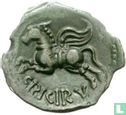 Oude Kelten (Suessiones stam)  AE18  60 - 50 BC - Afbeelding 1