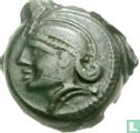Oude Kelten (Suessiones stam)  AE18  60 - 50 BC - Afbeelding 2