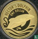 Nieuw-Zeeland 1 dollar 2016 (PROOF) "Hector's dolphin" - Afbeelding 2