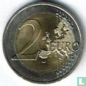 Frankrijk 2 euro 2012 (met grote vlag in het midden) "10 Years of Euro Cash" - Afbeelding 2