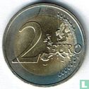 Luxemburg 2 euro 2012 (met grote vlag in het midden) "10 Years of Euro Cash" - Afbeelding 2