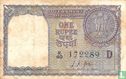 Inde 1 Rupee 1957 - Image 2