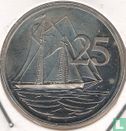 Cayman Islands 25 cents 1972 - Image 2